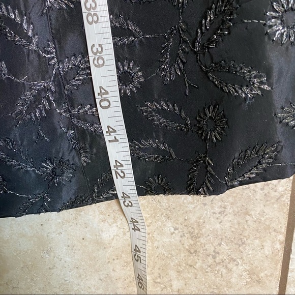 Vintage Suzy Perette New York Black embroidered floral 1950’s Dress - Picture 13 of 13